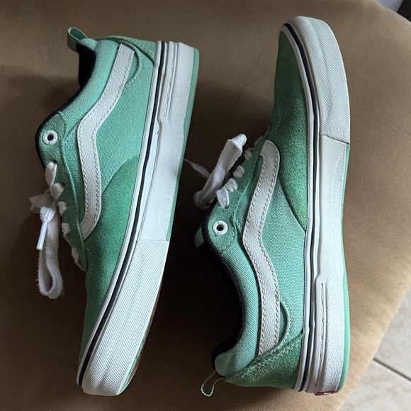 Vans Mint Green Kyle Walker Sneakers with White Accents - Picture 3 of 5